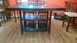 Black kitchen table