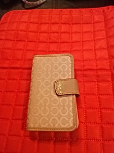 Coach iphone 5 wallet case