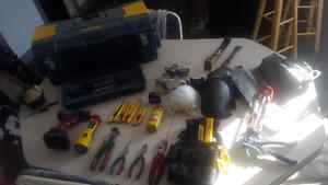 Construction tools and tool box