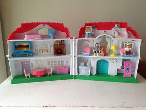 Doll House with Furniture
