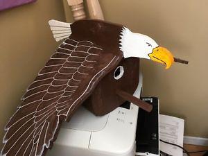 Eagle birdhouse