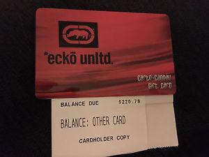 Ecko unltd gift card