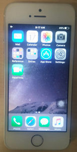 Excellent condition iPhone 5S for trade with Android phone