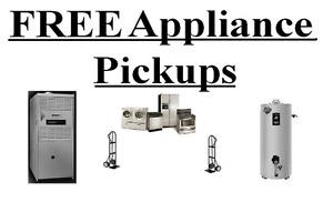 FREE OLD APPLIANCE REMOVAL PICKUP FREE!