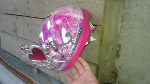 Girls princess helmet