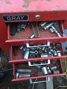 Gray Tool storage