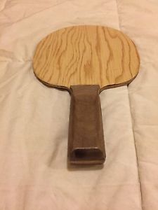 Handmade ping pong paddle