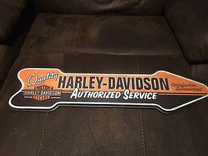 Harley Davidson sign 31x8