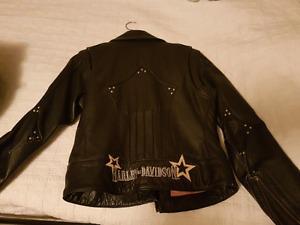 Harley Davidson women's leather jacket