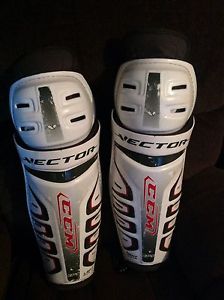 Hockey shin pads