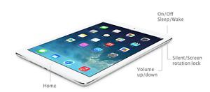 IPad Air White with 32GB WiFI and Cellular (A)