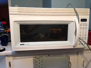 Kenmore over the range microwave