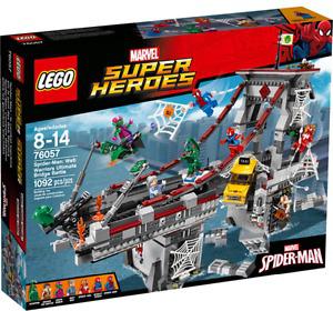 LEGO MARVEL SUPERHEROES SPIDER-MAN BRIDGE BATTLE SET STAR