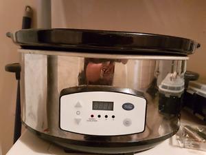 Large slow cooker