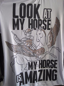 Look At My Horse My Horse Is Amazing Compression T-Shirt
