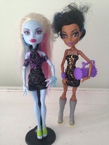 Monster High Abby Bomidable and Rebecca Steam