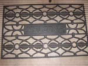 Moving Sale - Cast Iron "Welcome" Mat