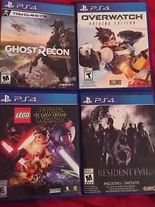 PS4 Games for sale or trade