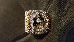 Pittsburg penguins replica Stanley Cup ring