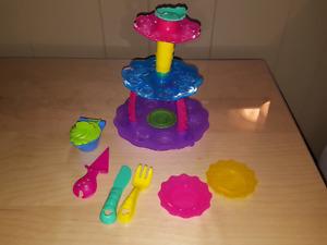 Playdoh Cupcake tower