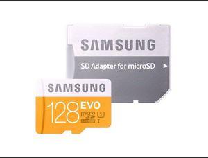 Samsung 128 GB SD card $40