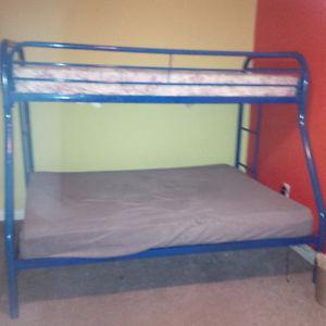 Single over double bunk