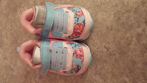 Size 2 baby girl sneakers