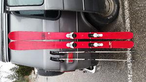 Skis w/ set. 186cm Pow Skis! $300 OBO help me out!