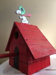 Snoopy birdhouses