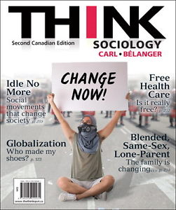 THINK SOCIOLOGY SECOND CANADIAN EDITION BOOK FOR SALE