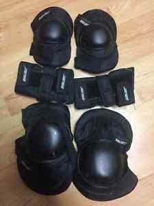 Used Bauer Rollerblade Protection Pads