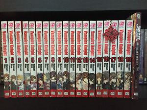 Vampire Knight Complete Series + Guide Book & Keychain