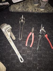 Various plumbing tools for sale!