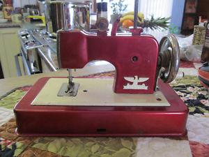 Vintage child's sewing machine