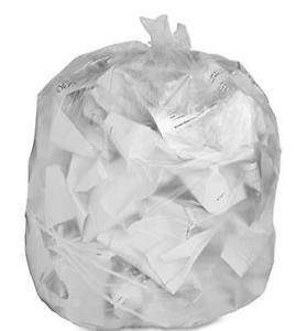 Wanted: Clear Kitchen Garbage Bin Liner / Bags 10 Gallon