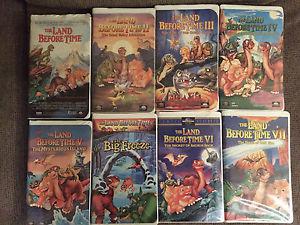 Wanted: Land Before Time VHSs