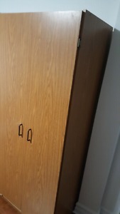 Wooden closet in perfect condition