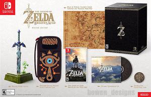 Zelda Breath Of The Wild Master Edition