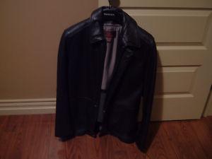 mens leather jacket danier medium