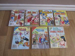 4 ARCHIES PALS N' GALS & 3 BETTY AND VERONICA DOUBLE DIGEST