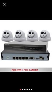 4 HD cameras systems with installed $