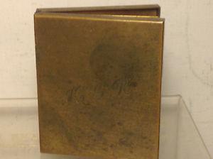 Antique Folding Picture Frame Book
