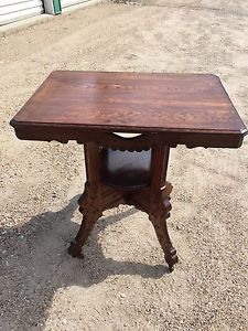 Antique walnut table