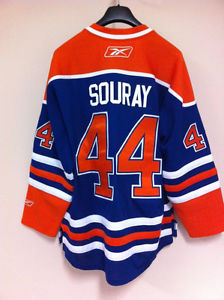 Authentic Edmonton Oilers Licensed Jersey - Sheldon Souray.