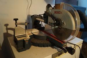 Bosch Compound Mitre saw with stand