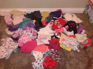 Box of Girls Clothes (87 items)
