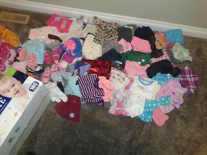 Box of Girls Clothes (88 items)