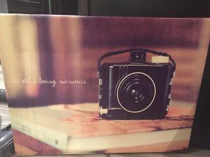 Cute vintage retro camera picture