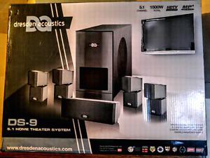 Dresden Acoustics DS-9, 5.1 Home Theater System