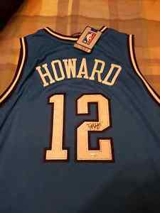 Dwight Howard signed Magic rookie jersey with UpperDeck COA